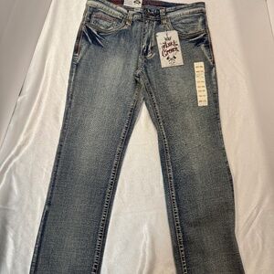 Axe & Crown Classic Straight Embroidered Jeans – New With Tags